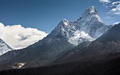 桌面壁纸喜马拉雅山风景图片高清全屏