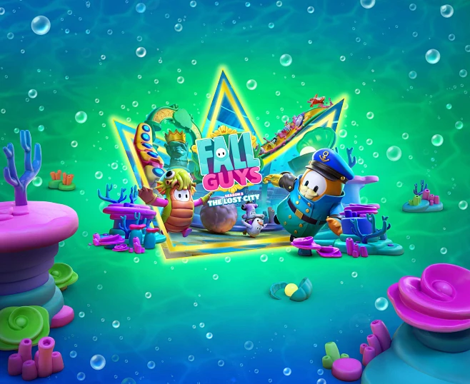 Fall Guys - KeyArt- SS3-花瓣网