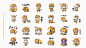 3D animation  brand Character Character design  identity line Line Sticker MOTION STICKERS tiger