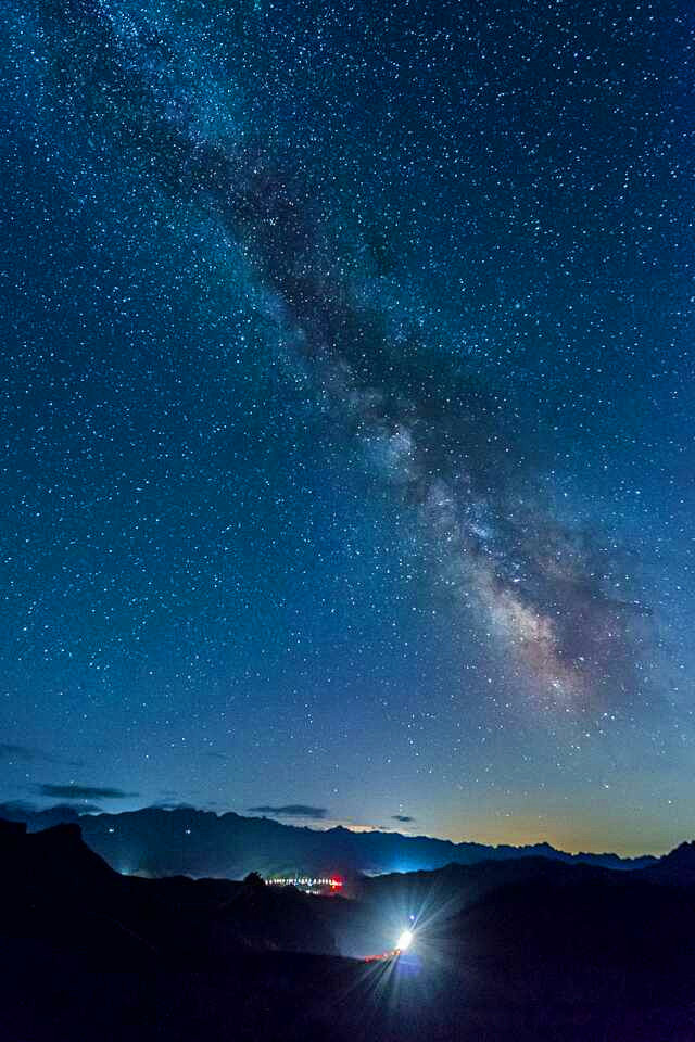 夜空中最亮的星