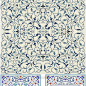精美欧式复古巴洛克风包装饰瓷砖印花纹图案卡片背景矢量设计素材-淘宝网