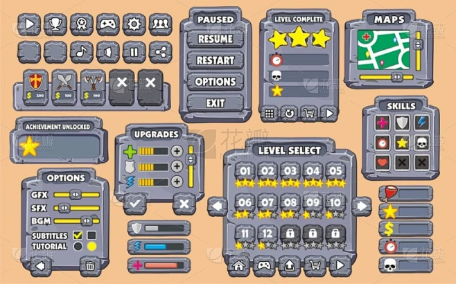 game gui 21-花瓣网