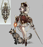 #绘画参考# 更新画师Shycocoa 饰品拟人设计 ​​​​