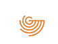 G / radar / letter mark / logo design symbol