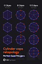 Cylinder caps retopology tips | CGTyphoon