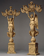 Pair of candelabra  Pierre Philippe Thomire  (French, Paris 1751–1843 Paris)  Date: