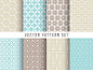 Free Vector | Line pattern set : Download this Free Vector about Line pattern set, and discover more than 41 Million Professional Graphic Resources on Freepik. #freepik #vector #geometricpattern #linepattern #seamlessgeometric