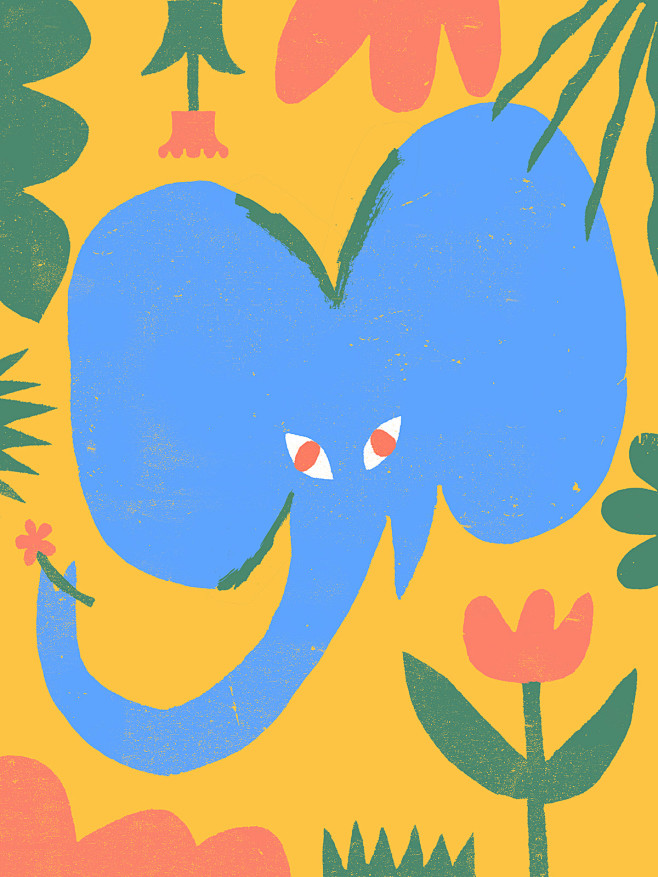 thejunglesériedillustrationsinspiréesparlajungleseriesof