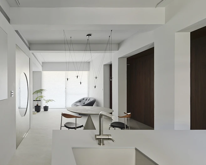 2BOOKS design,住宅设计,公寓设计案例,台北,极简主义,76㎡,极简风格公寓图片_Minimalism极简图片素材-花瓣网
