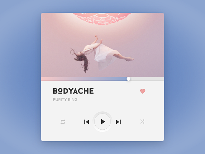 音乐播放器界面UI设计Music Pla...