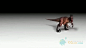 食肉恐龙一套动作，攻击 死亡，冲刺跳跃，受击，休闲等-游戏动画交流 - Powered by Discuz!