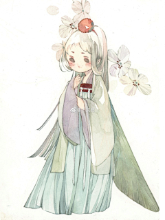 兔歪眼采集到五方莲子