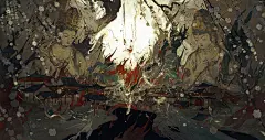 给《阴阳师手游》《百闻牌》的卡面新合集插画商业插画离城城城 - 原创作品 -  