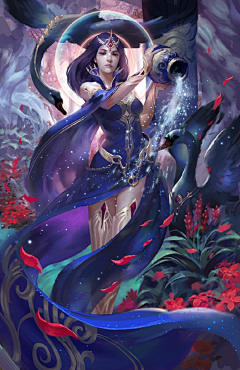 CG原画画集/油画素材采集到日韩角色 CG合集 角色立绘 原画 游戏 动漫资料 图集 美术