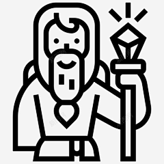 秋右采集到巫师图标