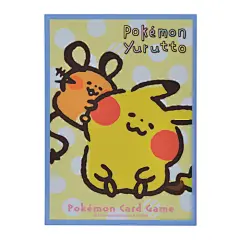 精灵宝可梦PC Yurutto皮卡丘咚咚鼠木木枭穿着熊卡牌卡套 Kanahei-淘宝网