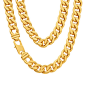 Thug Life Gold Chain Shiny