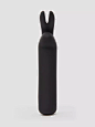 Happy Rabbit Rechargeable Rabbit Ears Bullet Vibrator, Black, hi-res