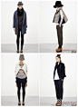 youngbuyer：秋冬Hache2012 LOOKBOOK 可以借鉴它的款式搭配 这个牌子的风格都很简洁 但是它在廓形上做足了变化 这就是所谓的简约而不简单！