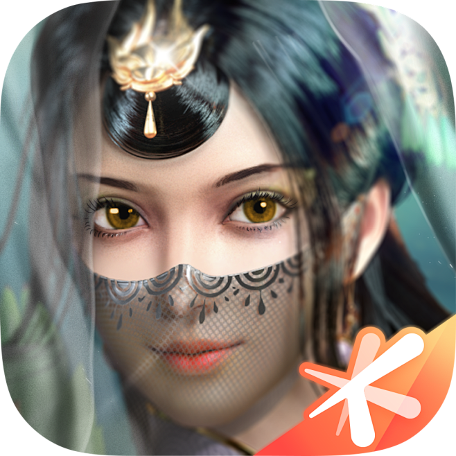 《荣耀新三国》直圆角角色icon_黄月英...