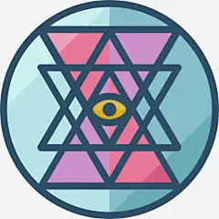 斯里兰卡Yantra图标高清素材 SriYantra 几何 形状和符号 深奥的 神圣的 神秘的 符号 免抠png 设计图片 免费下载