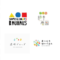 一圈toto采集到日式童趣创意logo