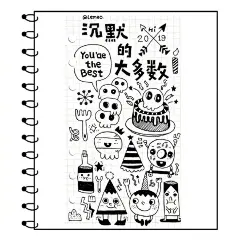 本子里的插画小日常。（via @插画师Lemao ） ​​​​