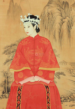 天龙神剑采集到【美人画】_工笔仕女