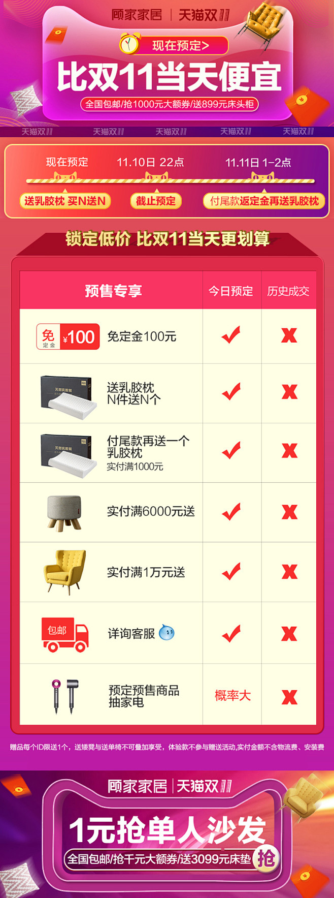 顾家家居软床布艺皮床可拆洗双人床大小户型...