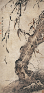 清 沈铨（公元1682年—约公元1760年），字衡之，号南苹，清代画家。浙江湖州人。擅画花鸟走兽，以精密妍丽见长。也擅长画仕女。曾侨居日本三年。日本人很看重他的技艺，向他学画的人很多。传世作品有：《鹿群图》、《鹤群图》屏风一双，各六曲，辑入《中国明清美术展目录》，1963年日本东京国立博物馆出版。《松鹿图》轴，现藏南京博物院；《松鹤图》轴，藏故宫博物院；《凤鹤鸳鸯图》轴，藏日本根津美术馆。1930年世界书局出版《沈南苹翎毛走兽画集》影印本；日本大塚巧艺社出版《沈铨百喜图》卷影印本。