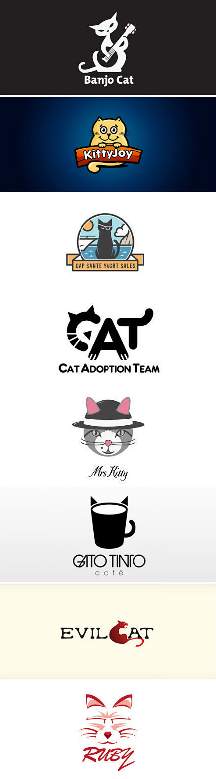 视觉同盟：关于猫的logo，你最爱哪一个...