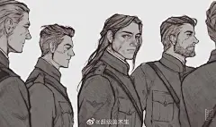 手绘帅气的革命青年人设
.
人物插画、漫画设计师
.
Katherine W ​​​​