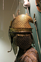 Indian (Maratha) Helmet and Armor from Hermitage Museum, St Petersburg, Russia.