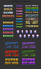 Super Slot Showdown ( Slot Reel Frontier ) Gumi Asia : These are the icons and items i created while I am in working GUMI Asia, located in singapore. I work on a Slot game called Super Slot Showdown but currently name has changed to Slot Reel Frontier. @北