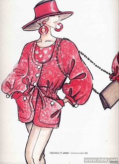 静林时代采集到服装设计