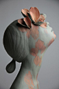 “水 · 月 · 红 · 生”系列雕塑作品 / GOSIA : 挖掘表象之下的真实情感