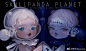 SKULLPANDA超话白化吸血鬼&幽灵。@SKULLPANDA_PLANET