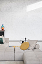 Sectional fabric sofa with removable cover PIXEL | Sofa by Saba Italia_12