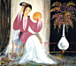 林风眠仕女画