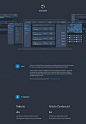 Datomia Web Interface : Cloud Solution Service that provides unique control of data located on various storage servers with fast access and high failure protection.