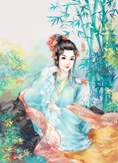 顏軒采集到语眉 陌上红尘