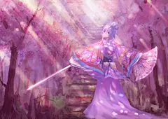 仙剑天依 p站 二次元 插画 少女 头像 手绘 壁纸 v家 洛天依