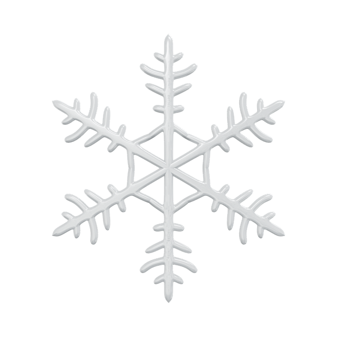 3DC4D立体雪花冰雪