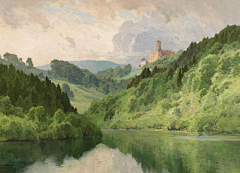 木梓森采集到油画背景