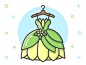 Princess Dress Icon Series: Tiana