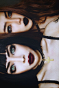 dark makeup. I really kinda like this makeup, especially the top one.: 