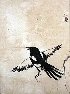 徐悲鸿-禽鸟册 (1)