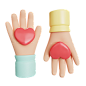Giving Love ，520，3D手势