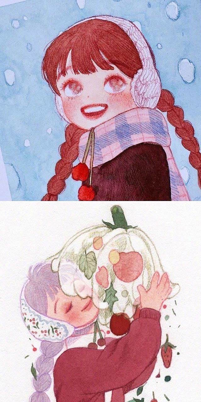 韩国插画师fommy笔下的美少女可甜可酷67676767