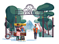 Kostar Magazine — Winter issue : We were commissionned by Kostar Magazine to illustrate a series of illustrations for their last winter issue.